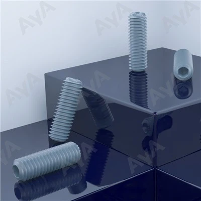 KNURLED கோப்பை புள்ளி தொகுப்பு திருகுகள்